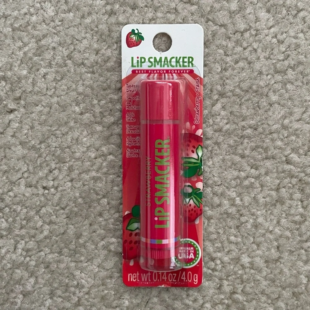 Lip Smacker Strawberry and Watermelon Lip Balm Duo